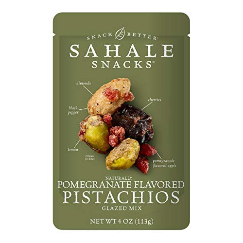 Sahale Snacks Pomegranate Flavored Pistachios Glazed Mix 4 Ounces