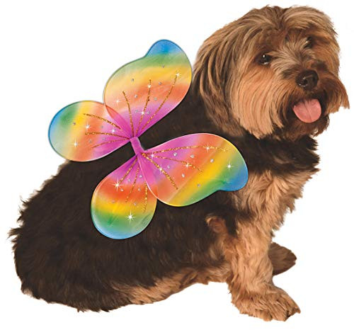 Rubie s Pet Rainbow Costume Wings Small to Medium