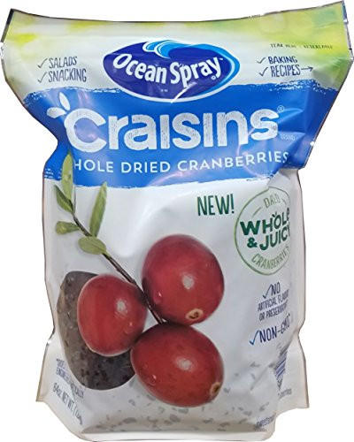 Ocean Spray Whole Craisins Dried Cranberries  64 Oz