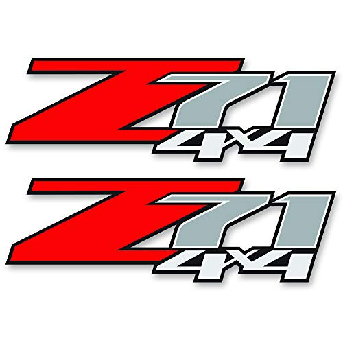 GOLD HOOK Z71 Decals   Set of 2   Parts   Bedside Bed Panel   Chevy Silverado   GMC Sierra   Truck Sticker