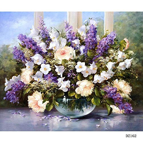 DIY 5D Diamond Painting Kits for Adults Full Drill Embroidery Paintings Rhinestone Pasted DIY Painting Cross Stitch Arts Crafts for Home Wall DecorFlower 16x12inch DIY 5D Diamond Painting Kits for Adults Full Drill Embroidery Paintings Rhinestone Pasted DIY Painting Cross Stitch Arts Crafts for Home Wall DecorFlower 16x12inch