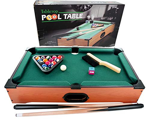 aaco Mini Pool Table Billiard Game Tabletop   Small Size 205 inch