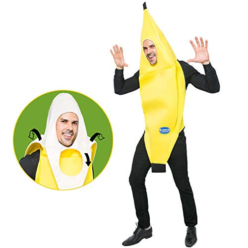 Spooktacular Creations Banana Costume Adult  Standard  Yellow