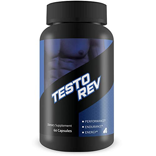 Testo Rev  All Natural Testosterone Booster to Increase Energy and Lean Muscle Mass