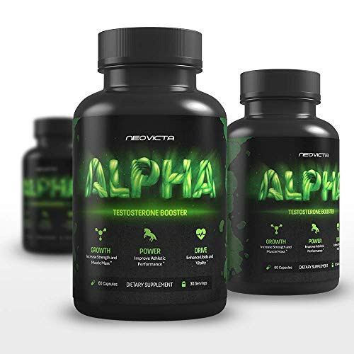 Neovicta Alpha Testosterone Booster for Men Male Enhancing Pills Enlargement Supplement Increase Size Strength Stamina Vitality Fat Loss Muscle Growth Test Boost 30 Servings Neovicta Alpha Testosterone Booster for Men Male Enhancing Pills Enlargement Supplement Increase Size Strength Stamina Vitality Fat Loss Muscle Growth Test Boost 30 Servings