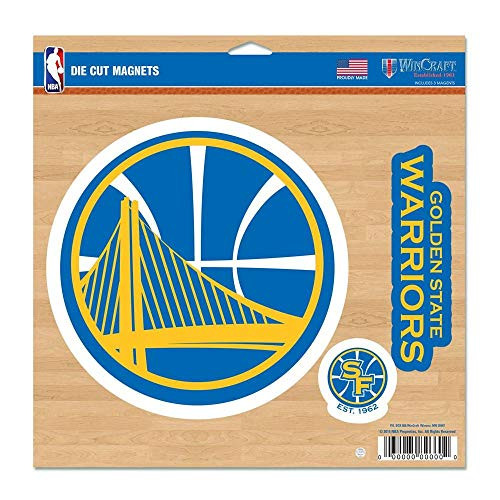 WinCraft NBA Golden State Warriors Vinyl Magnet 11 x 11 WinCraft NBA Golden State Warriors Vinyl Magnet 11 x 11