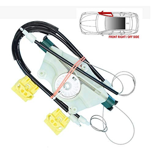 Window Regulator Repair Kit for VW Golf MK4 Bora Jetta Front Right Side