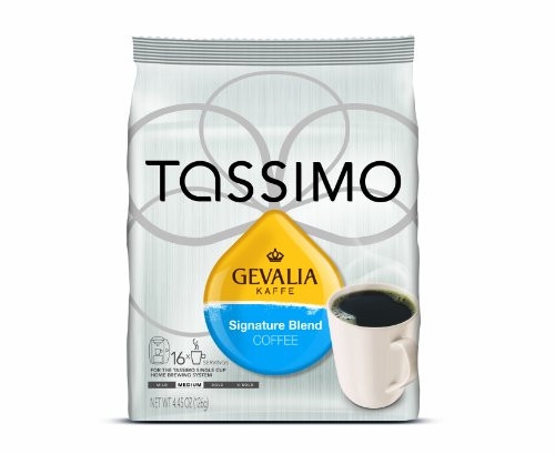 Gevalia Signature Blend Coffee  Medium  16 Count T Discs for Tassimo Coffeemakers  Pack of 2