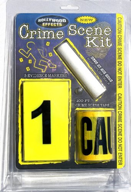Hollywood Effects Crime Scene Kit Police CSI Crime Scene Tape Hollywood Effects Crime Scene Kit Police CSI Crime Scene Tape
