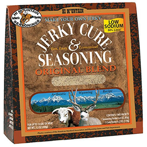Hi Mountain Jerky Cure Seasoning Low Sodium Original Blend Hi Mountain Jerky Cure Seasoning Low Sodium Original Blend
