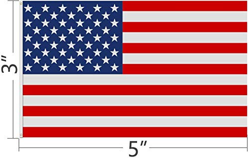 American Flag 3x5 FT Durable 210D Nylon Brass Grommets USA US Flag Durable Long Lasting for Outdoor Use