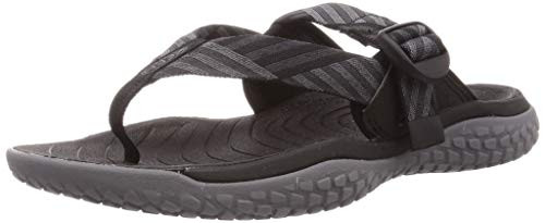 KEEN Women s SOLR Toe Post Flip Flop Water Sandal Shoe Black Steel Grey10 M US