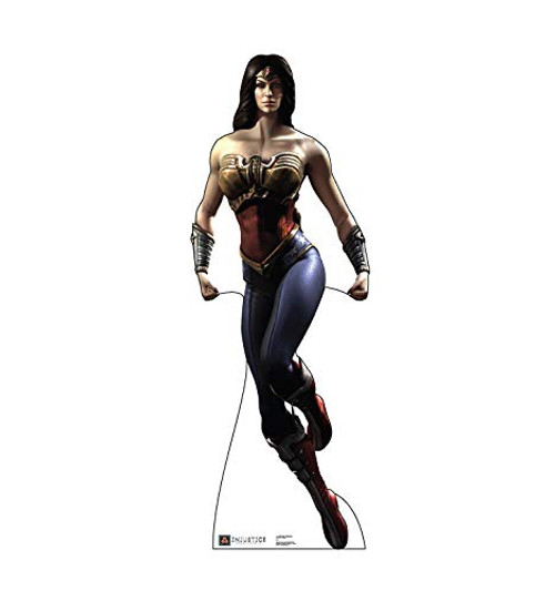 Advanced Graphics Wonder Woman Life Size Cardboard Cutout Standup DC Comics Injustice Gods Among Us Advanced Graphics Wonder Woman Life Size Cardboard Cutout Standup DC Comics Injustice Gods Among Us