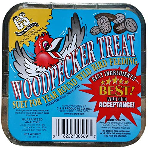 C   S Products Woodpecker Treat 12 Piece