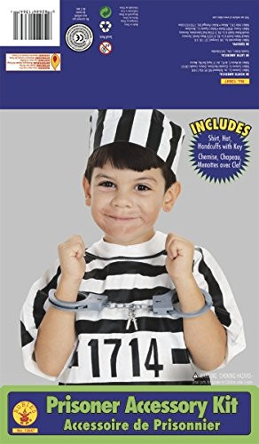 Rubie s Costume Child s Convict Prisoner Dress Up Kit