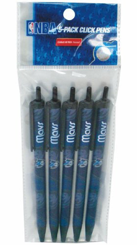 Pro Specialties Group Dallas Mavericks 5 Pack Click Pens