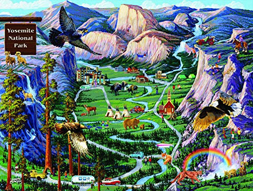 Yosemite Adventures 500 pc Jigsaw Puzzle by SUNSOUT INC Yosemite Adventures 500 pc Jigsaw Puzzle by SUNSOUT INC