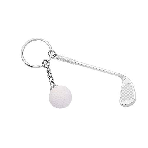 CHOORO Golfer Gift Golf Keychain Golf Ball Jewelry Golf Lovers Gift Golf Team Gift Golf Coach Players Gift Birthday Christmas Party Gifts Women Men Boys Girls Kids  Golf Ball k
