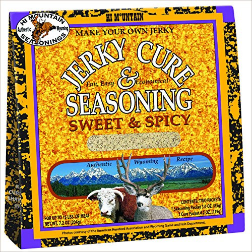 Hi Mountain Jerky Seasoning Sweet and Spicy Blend Make Your Own Jerky Hi Mountain Jerky Seasoning Sweet and Spicy Blend Make Your Own Jerky