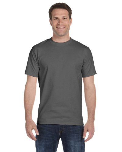 Hanes Men s 4Pack Crew Neck Tagless Black Grey Undershirts Crewneck T Shirt XL