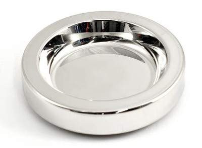 Communion Tray Center Bread Plate Silver Finish Stainless Steel 4 3 4  Diameter