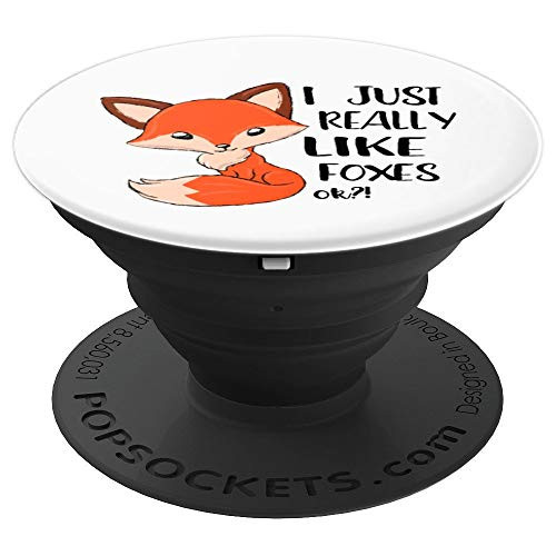 I just really like Foxes Shirt fox Lover Girl Gift PopSockets Grip and Stand for Phones and Tablets I just really like Foxes Shirt fox Lover Girl Gift PopSockets Grip and Stand for Phones and Tablets