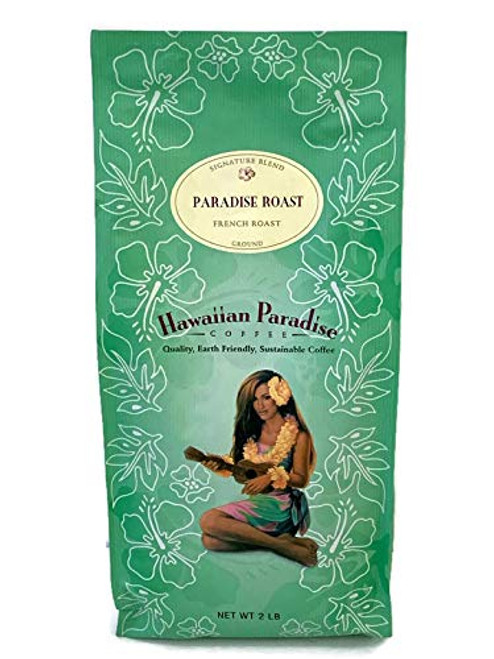 Hawaiian Paradise Coffee Ground Paradise Roast 2lb Bag 100 Gourmet Arabica Coffee Premium rich flavored bold signature Brewed Coffee from the finest beans Hawaiian Paradise Coffee Ground Paradise Roast 2lb Bag 100 Gourmet Arabica Coffee Premium rich flavored bold signature Brewed Coffee from the finest beans