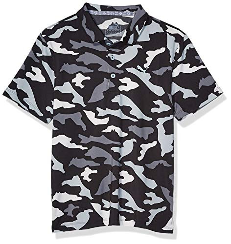 Puma Golf 2019 Boy s Raleigh Polo QUARRY Medium