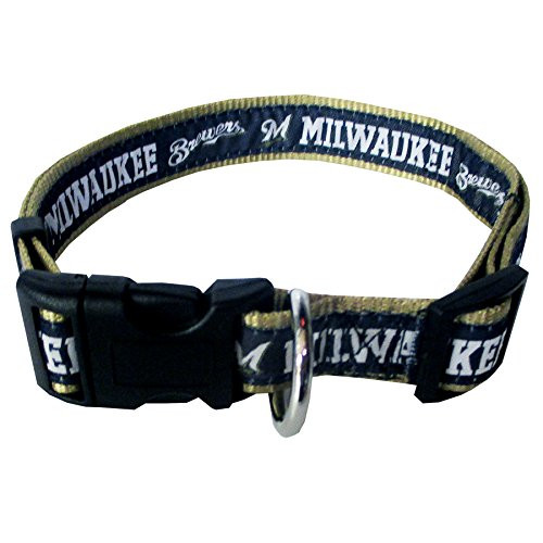MLB DOG COLLAR Size  Large   29 Baseball Teams available in 4 Sizes Heavy Duty Strong   Durable Pet Collar   MLB Licensed PET COLLAR