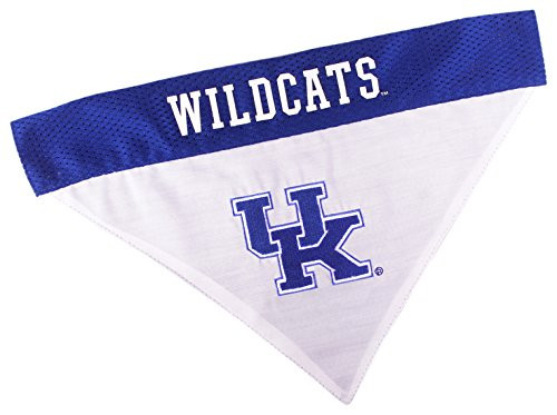 Pets First Collegiate Pet Accessories Reversible Bandana Kentucky Wildcats Large X Large