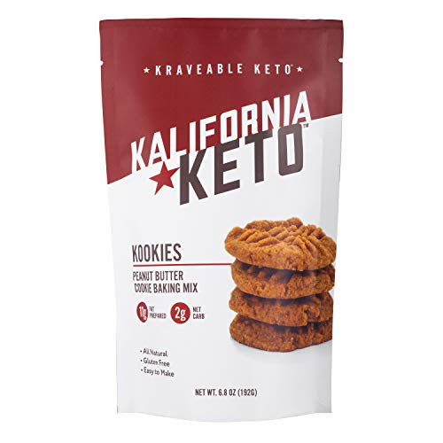 Kalifornia Keto Keto Cookie Mix Peanut Butter 2 Net Carbs Per Cookie 11 grams healthy fat Sugar Free Gluten Free 7 oz makes 15 Keto Cookies Homemade Taste Low Carb Keto Snack Kalifornia Keto Keto Cookie Mix Peanut Butter 2 Net Carbs Per Cookie 11 grams healthy fat Sugar Free Gluten Free 7 oz makes 15 Keto Cookies Homemade Taste Low Carb Keto Snack