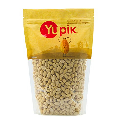 Yupik Nuts Blanched Raw Peanuts 22 Pound