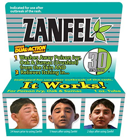 ZANFEL Poison Ivy Oak Sumac Wash 1 Oz ZANFEL Poison Ivy Oak Sumac Wash 1 Oz