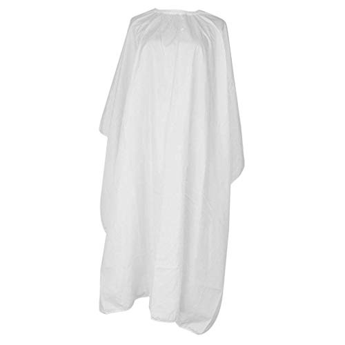 Hair Cutting Cape Hairdressing Cape Salon Barber Hair Cutting Gown Cloth Apron   White