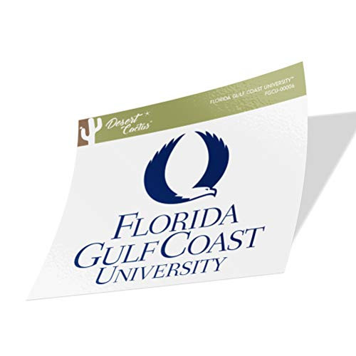 Florida Gulf Coast University FGCU Eagles NCAA Vinyl Decal Laptop Water Bottle Car Scrapbook  Sticker   00006