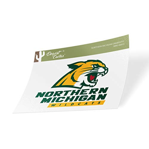 Northern Michigan University NMU Wildcats NCAA Vinyl Decal Laptop Water Bottle Car Scrapbook  Sticker   00013