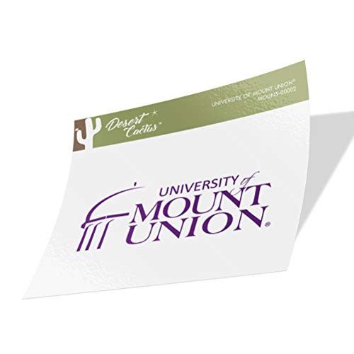 University of Mount Union Purple Raiders NCAA Vinyl Decal Laptop Water Bottle Car Scrapbook  Sticker   00002