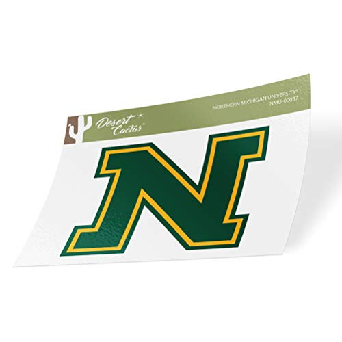 Northern Michigan University NMU Wildcats NCAA Vinyl Decal Laptop Water Bottle Car Scrapbook  Sticker   00037