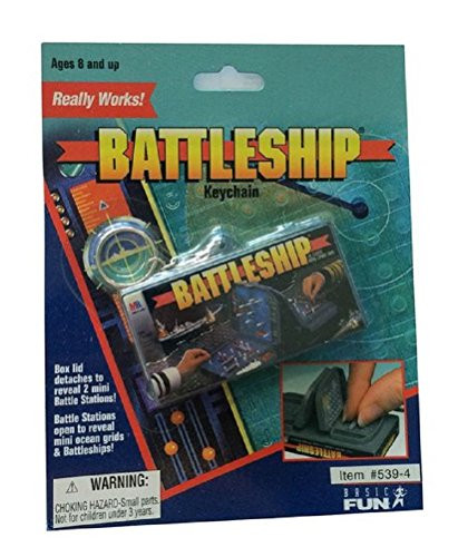 Battleship Game Keychain Basic Fun