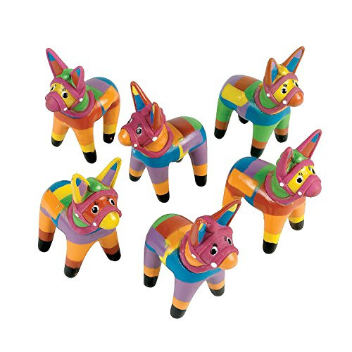 Fun Express Small Fiesta Donkeys Party Favors - 12 Pieces