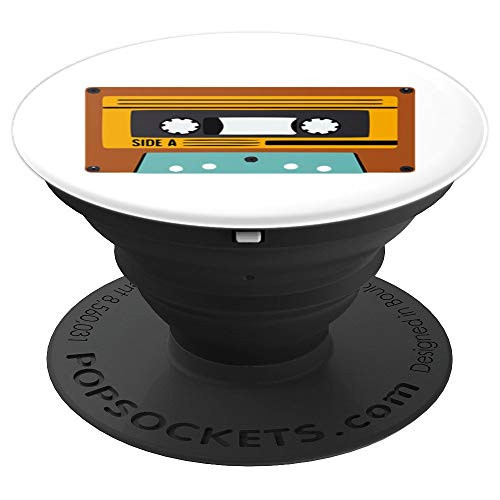 Mixtape Cassettes Hip Hop Old School 80s 90s Music Gift PopSockets Grip and Stand for Phones and Tablets