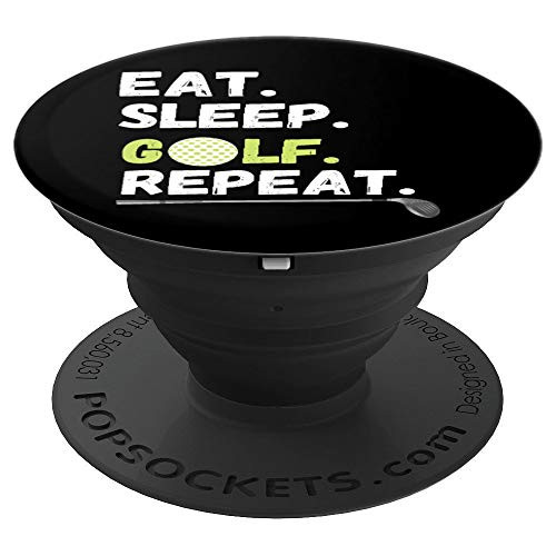 Eat Sleep Golf Repeat Golf Graphic Golf Lover PopSockets Grip and Stand for Phones and Tablets Eat Sleep Golf Repeat Golf Graphic Golf Lover PopSockets Grip and Stand for Phones and Tablets