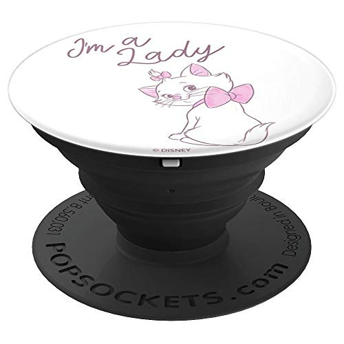 Disney Aristocats Marie I m A Lady Portrait PopSockets Grip and Stand for Phones and Tablets