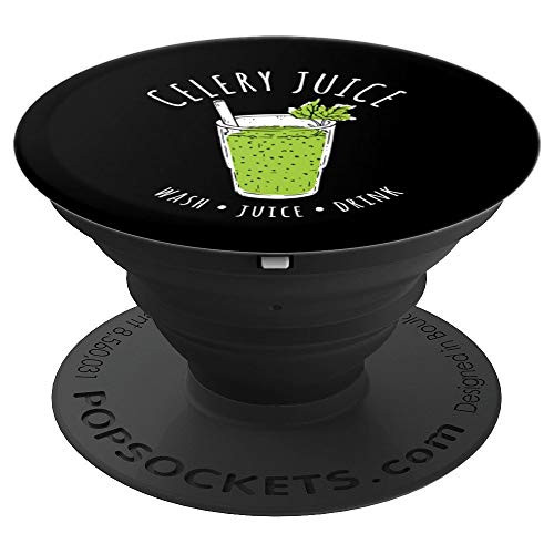 Celery Juice Drink PopSockets Grip and Stand for Phones and Tablets