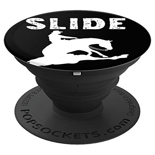 Western Rider Reining Quarter Horse Sliding Stop PopSockets Grip and Stand for Phones and Tablets