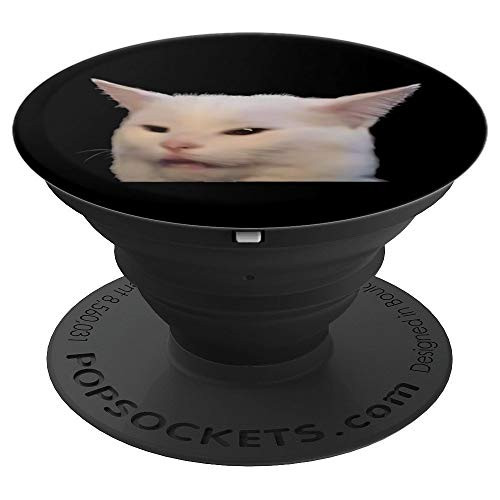 Woman yelling at table dinner cat meme dank funny PopSockets Grip and Stand for Phones and Tablets