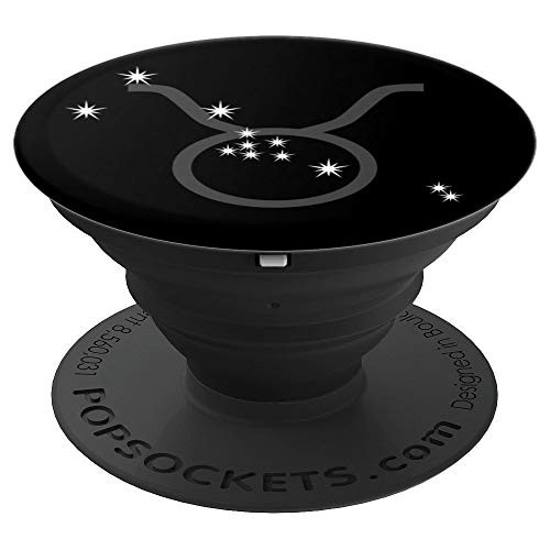Taurus Constellation May Zodiac Star Sign Astrology PopSockets Grip and Stand for Phones and Tablets