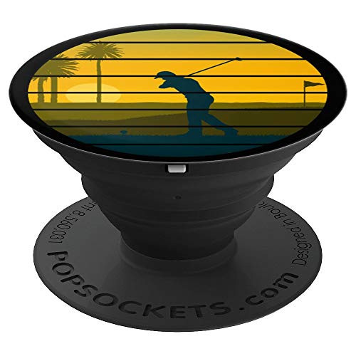 Golf Retirement is Calling Funny Retired Golfer Gift PopSockets Grip and Stand for Phones and Tablets