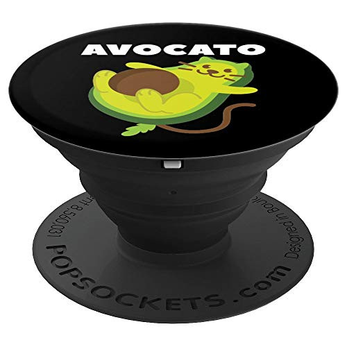 Avocato Cat Avocado Funny Mexican Cinco De Mayo 2020 PopSockets Grip and Stand for Phones and Tablets