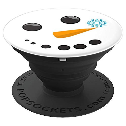Christmas Snowman Snowflake Snow Funny Face Winter Holiday PopSockets Grip and Stand for Phones and Tablets Christmas Snowman Snowflake Snow Funny Face Winter Holiday PopSockets Grip and Stand for Phones and Tablets